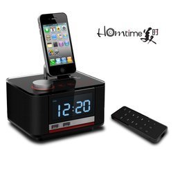 新款美时B11苹果认证ipad音响ipod iphone4S酒店底座闹钟触摸音箱_Homtime美时数码_太平洋电脑网IT商城