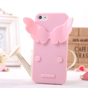 【真正工厂 新款情侣苹果手机壳 iPhone5 天使恶魔手机保护套批发】价格,厂家,图片,数码保护套/保护壳,深圳市福田区远望数码商城许愿树通讯产品.-
