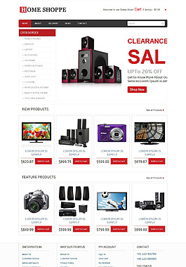 数码商城网页图片_数码商城网页素材_数码商城网页模板免费下载