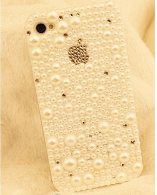 【iphone5/4s水钻手机壳 苹果4代手机套 珍珠潮壳工厂批发 一件代发】价格,厂家,图片,数码保护套/保护壳,深圳市福田区远望数码商城乐派克通讯产品商行-